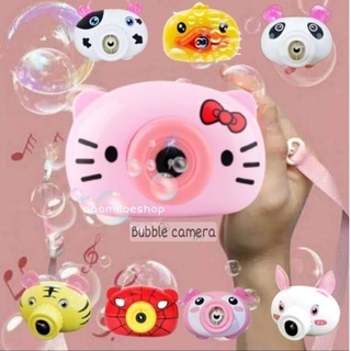 Image of Mainan bubble Camera Bubble kamera | gelembung bubble kamera lampu dan musik spiderman