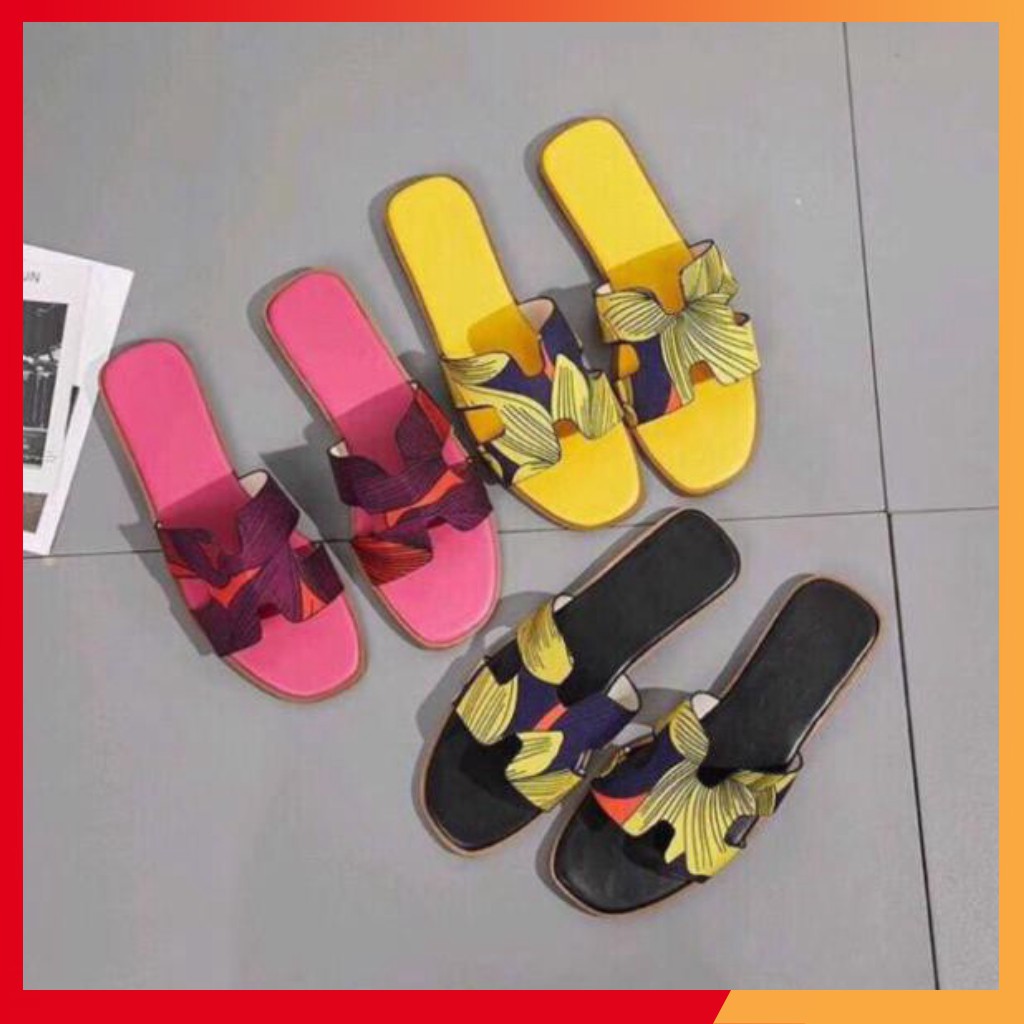 (HOT TREND) dép lê hoạ tiết xuất sứ quang châu [GIÁ TỐT]