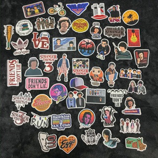 STICKER/ HÌNH DÁN: STRANGER THINGS (21) - SET 15 CHIẾC