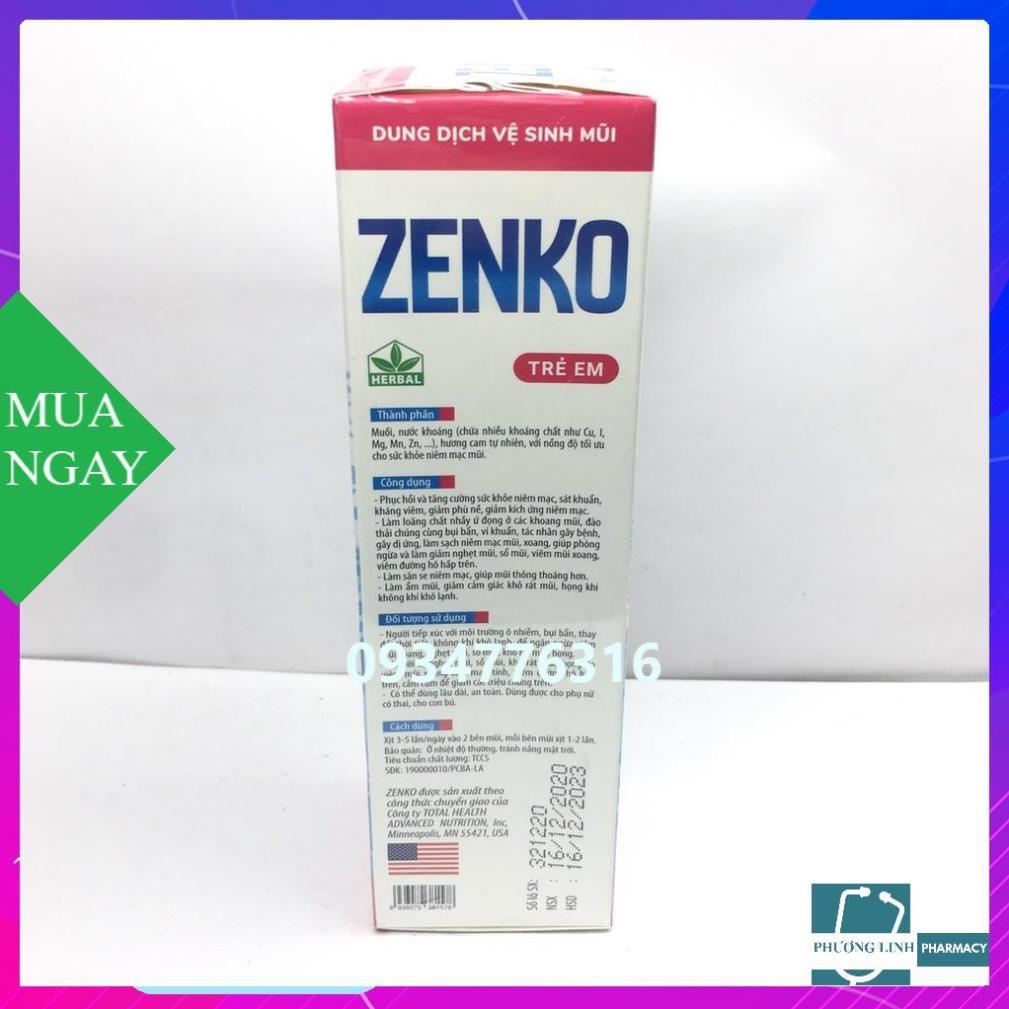 DD Vệ Sinh Mũi Zenko - Lọ 75ml