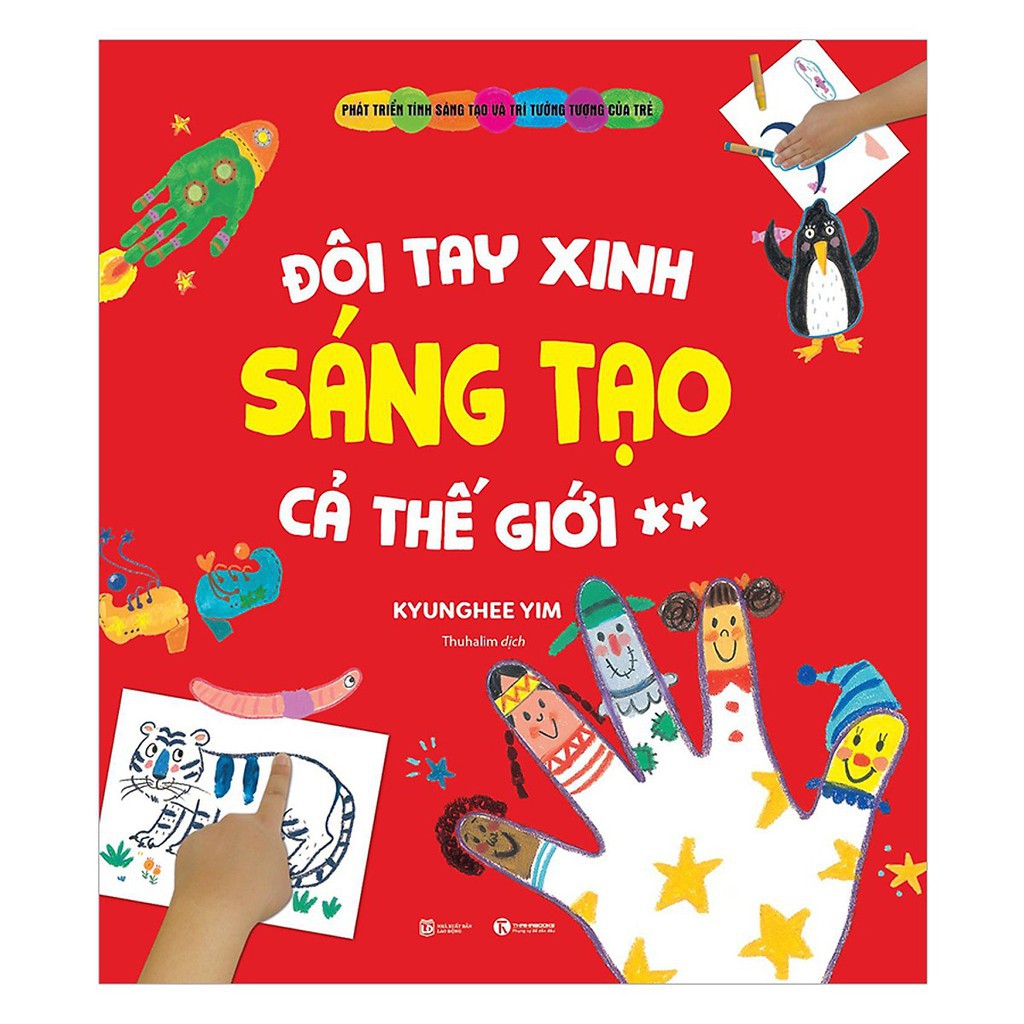 Sách - Bộ 2 cuốn - Đôi Tay Xinh Sáng Tạo Cả Thế Giới (Phát Triển Trí Thông Minh Của Trẻ) - Kyunghee Yim