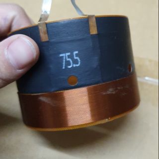 Côn loa dây dẹt 75,5 2 lớp