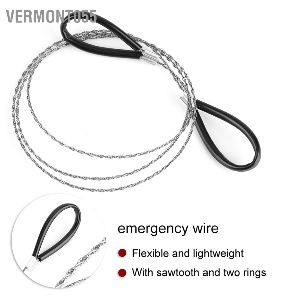 Dây cưa thép ngoài trời du lịch cắm trại khẩn cấp