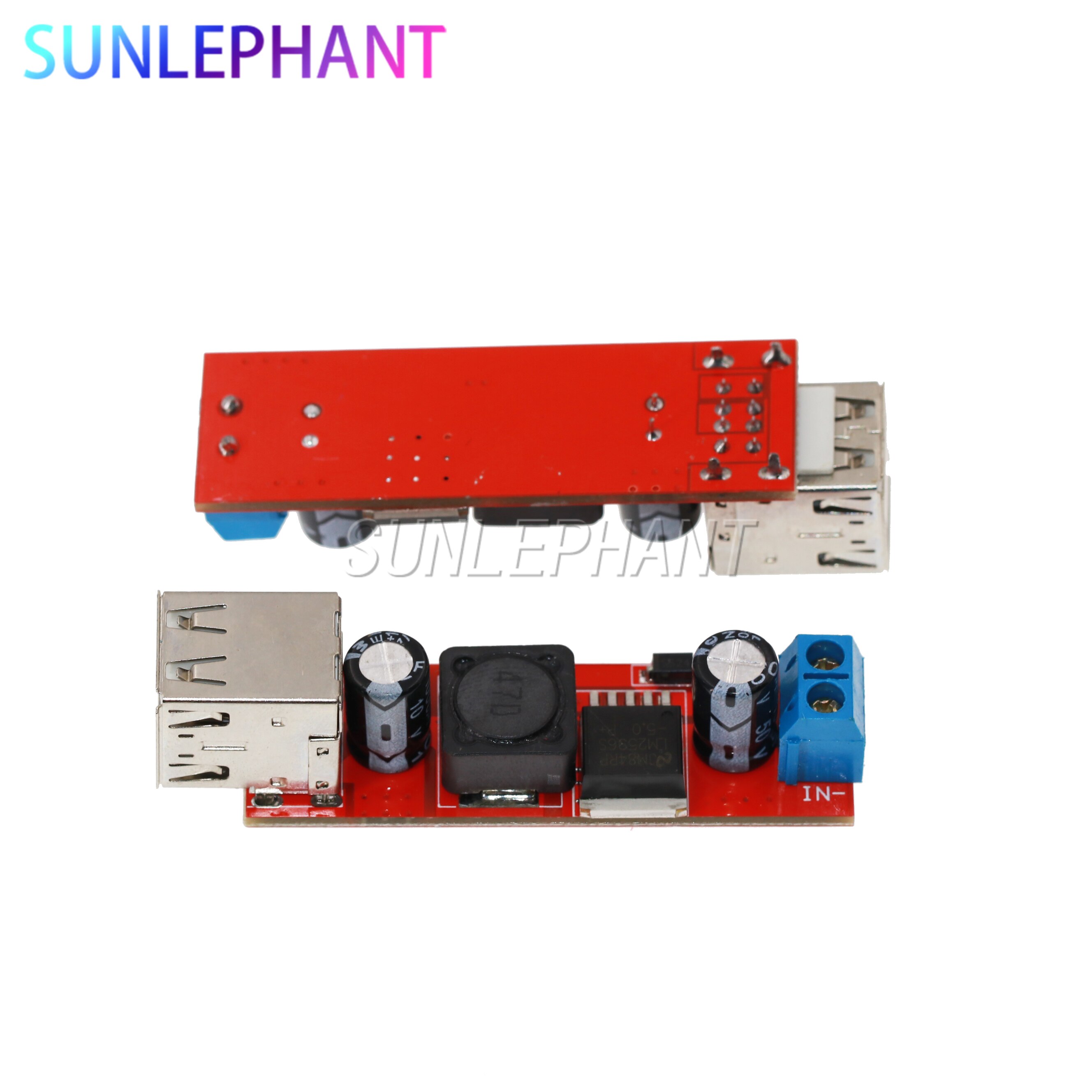 POWER Mô Đun Chuyển Đổi Nguồn Điện Usb 9v / 12v / 24v / 36v Lm2596S 5v Dc-Dc Cho Xe Hơi | BigBuy360 - bigbuy360.vn