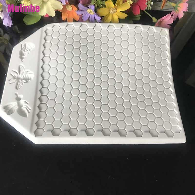 Khuôn Silicone Tạo Hình Tổ Ong Làm Bánh Kẹo Chocolate