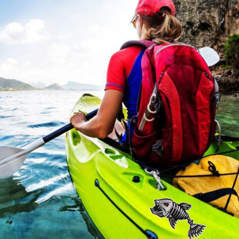 Miếng Dán Phản Quang Hình Cá Cho Thuyền Kayak