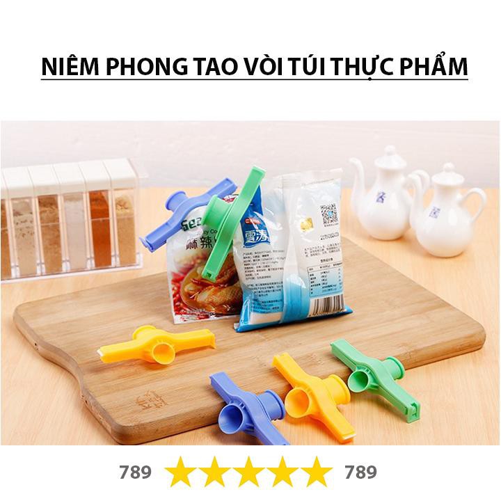 Dụng cụ kẹp niêm phong túi đựng thực phẩm Minh House