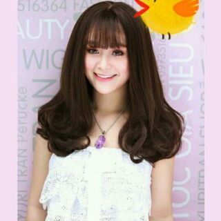 Tóc nguyên đầu kèm lưới trùm