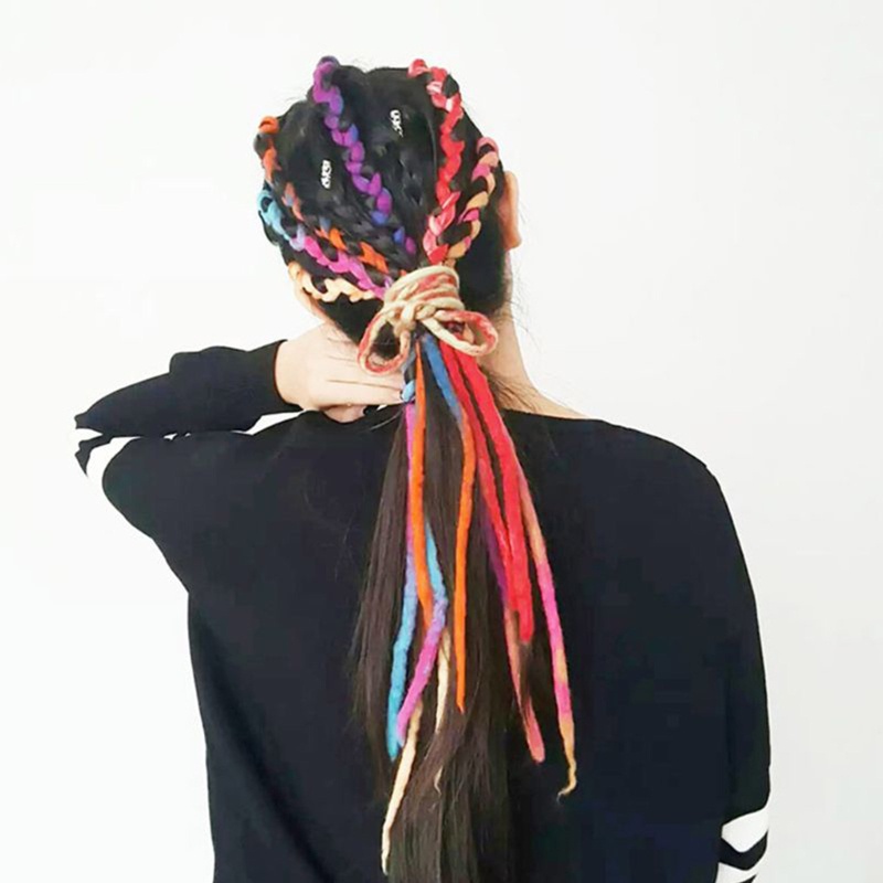Tóc Giả Kiểu Dreadlocks Bằng Sợi Tổng Hợp Dành Cho Nữ