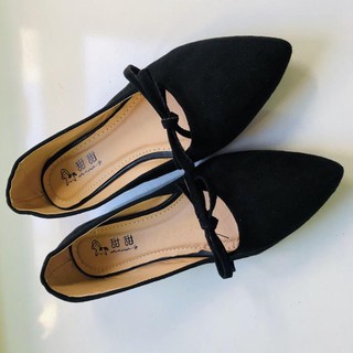 C1 - Giày nữ búp bê thắt lơ siêu cute