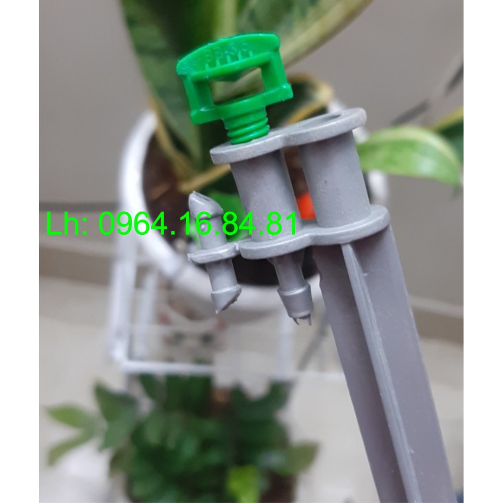 Béc bọ ren - 100 béc bọ chân ren 1.5 ly tưới phun mưa