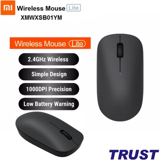 Chuột không dây Xiaomi Lite Mi Mouse Lite XMWXSB01YM, 1000DPI, Kết nối 2.4 Ghz độ nhạy cao - HÀNG CHÍNH HÃNG