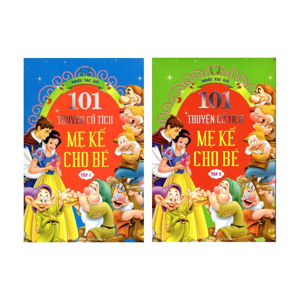Sách - Combo 101 Truyện cổ tích Mẹ kể cho bé (Tập 1+Tập 2)