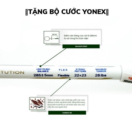 Vợt cầu lông 🎁Prokennex POWER PRO 704🎁BẢO HÀNH 6 THÁNG 🎁TẶNG KÈM TÚI NHUNG ĐỰNG VỢT🎁 QUẤN CÁN🎁BỘ CƯỚC YONEX🎁