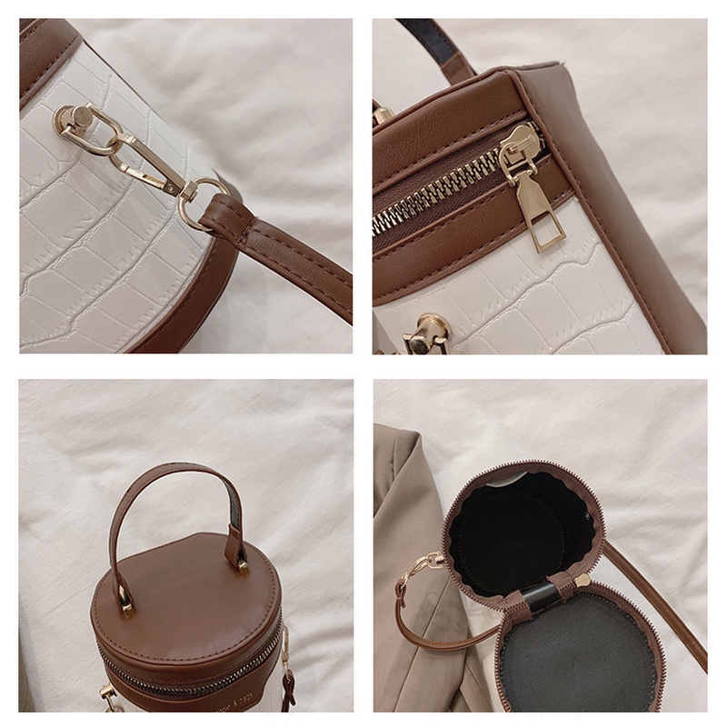 Túi Đeo Chéo Vai Hình Trụ niche Phiên Bản Hàn Quốc Gylb384