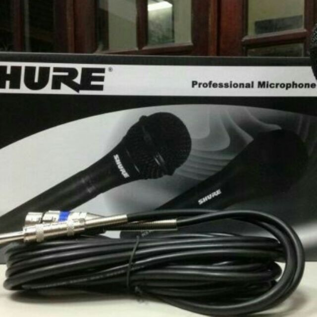 MICRO SHURE Karaoke (có dây loại tốt)