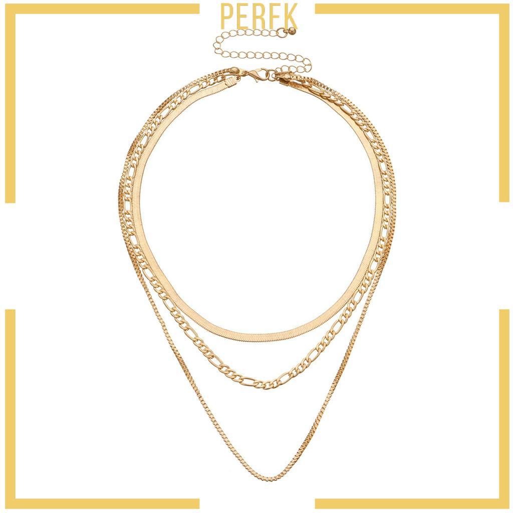 vòng cổ Nhiều Lớp Thiết Kế Đơn Giản Phong Cách Hip-Hop