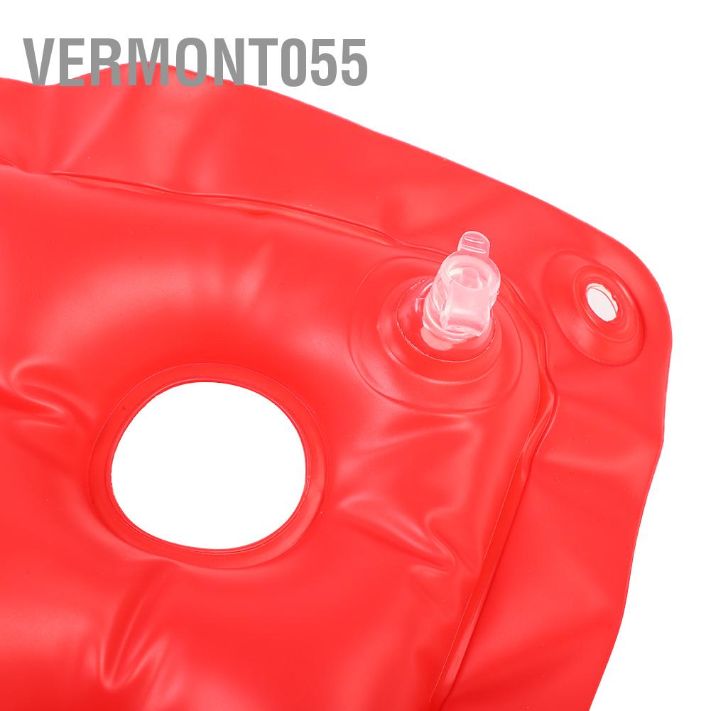 Hàng Hot Đệm ghế PVC Bơm hơi Bãi biển Văn phòng tại nhà Ghế đệm mát-xa hông Ghế mát Hàng giao ngay Vermont055
