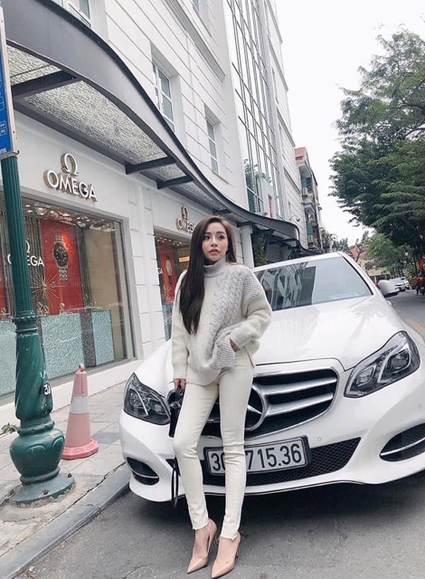 Giày cao gót da bóng