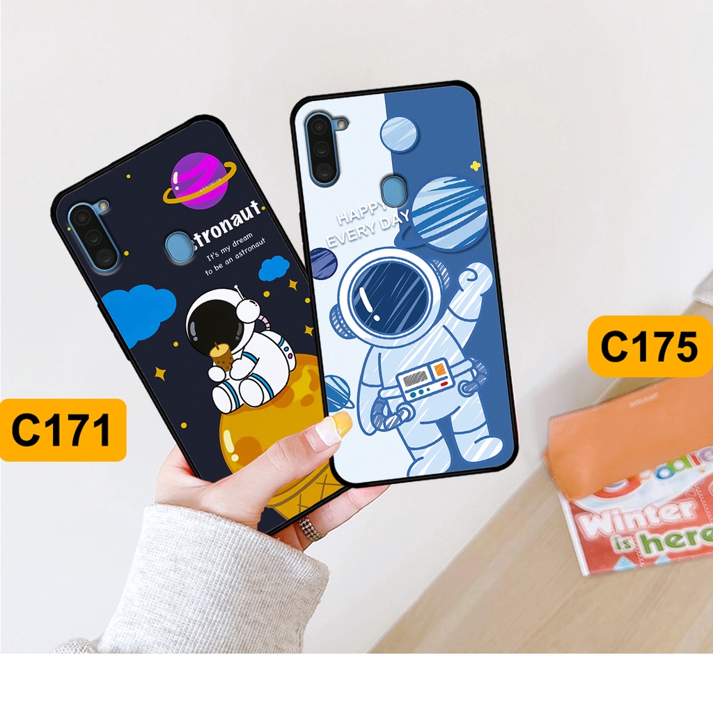 Ốp Samsung A11 - M11 in hình astronaut, phi hành gia vũ trụ hottrend, độc đáo, cá tính.