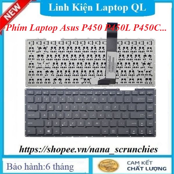 Bàn Phím Laptop Asus P450 P450L P450C P450CA P450CC P450LA P450LAV P450LB P450LC