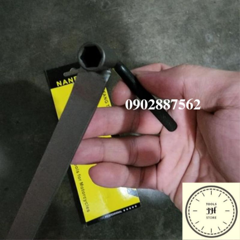 bộ chỉnh cò xe máy thép đen cao cấp