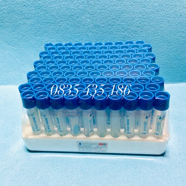 Ống nghiệm Edta - Ống nghiệm nhựa chống đông máu