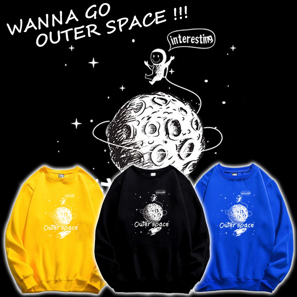 [Có VIDEO + ẢNH THẬT] Áo sweater nỉ bông tay dài NE348