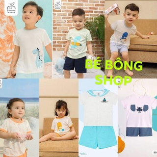 Bộ cộc tay hè Lapomme dễ thương cho bé trai bé gái