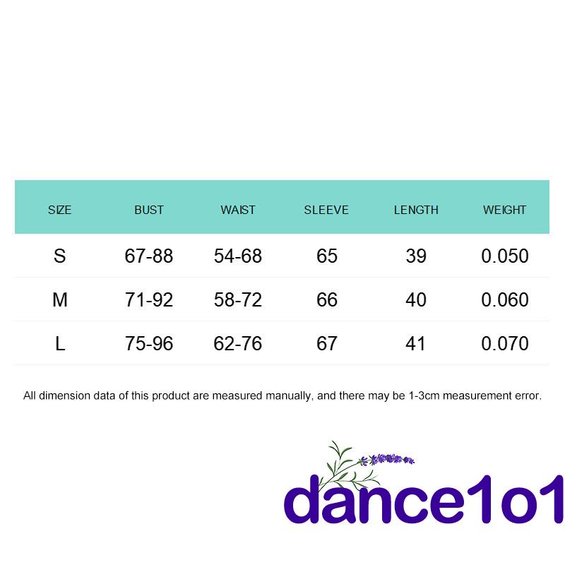 Áo kiểu tay dài cổ tròn ngắn viền tai gỗ in họa tiết cho nữ