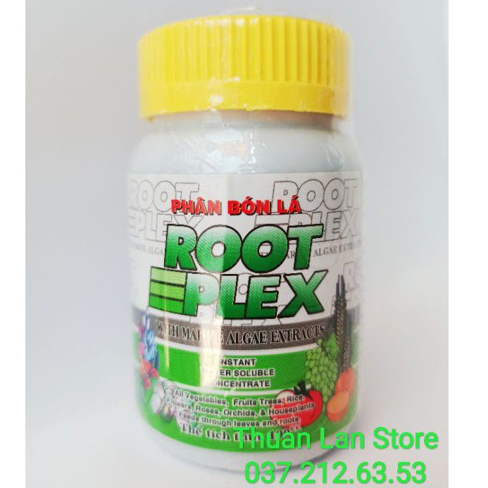 Root Plex - Phân Bón Lá Hữu Cơ Tảo Biển chai 100ml