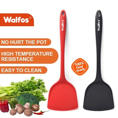 Xẻng Nấu Ăn WALFOS Bằng Silicon Chống Dính Có Tay Cầm Chịu Nhiệt