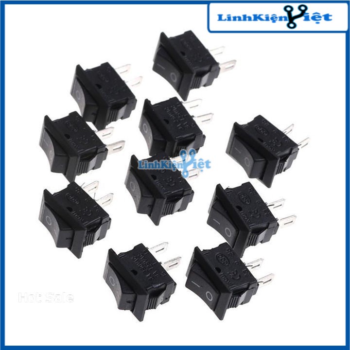 Công Tắc Bập Bênh KCD1-11 2 Chân 3A-250V