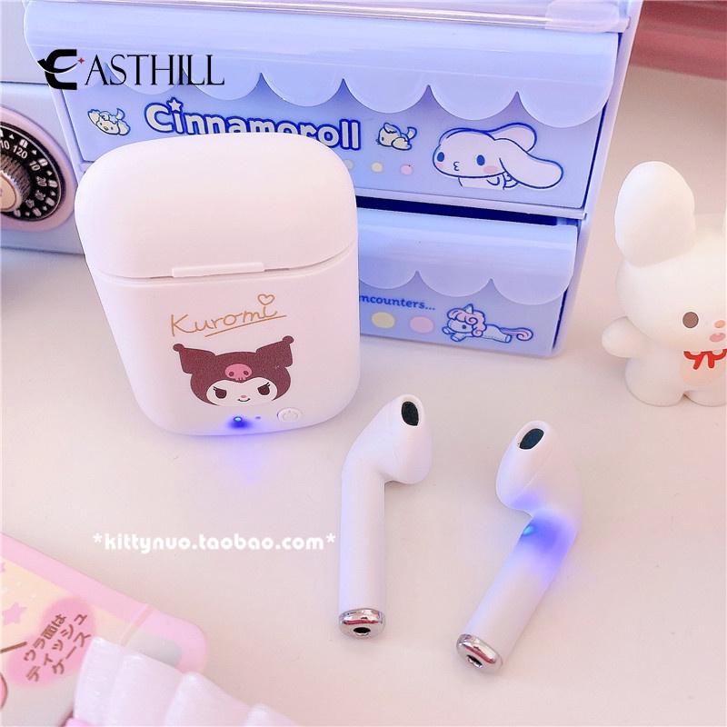 SANRIO Tai Nghe Bluetooth 5.0 Nhét Tai Tws Cảm Ứng Âm Thanh Hifi Hình Cinnamoroll My Melody Tws