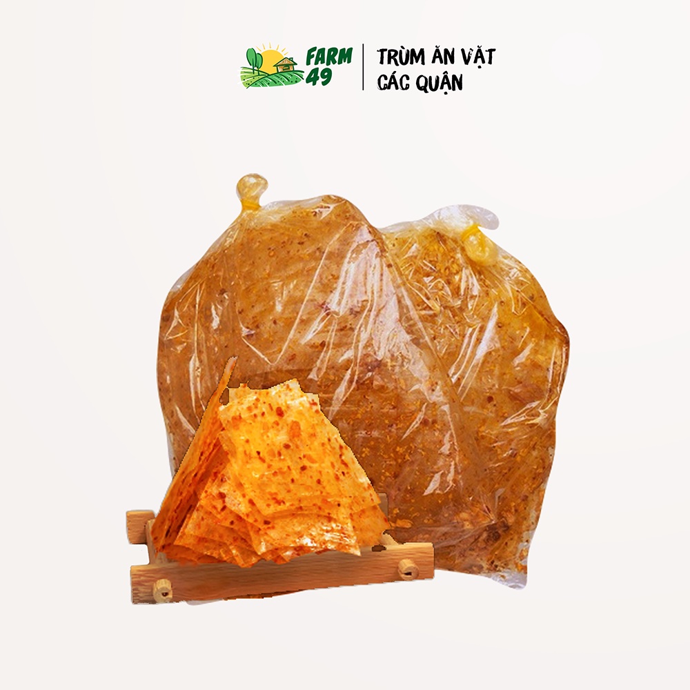 Bánh Tráng Xì Ke Khô Đồ Ăn Vặt Ngon Farm49 (1 Bịch)