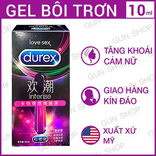 Gel bôi trơn Mỹ Durex Intense Orgasmic - kích thích & tăng khoái cảm nữ - 10ml