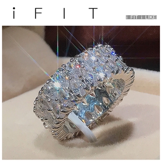 Nhẫn Đính Đá Zircon Sang Trọng
