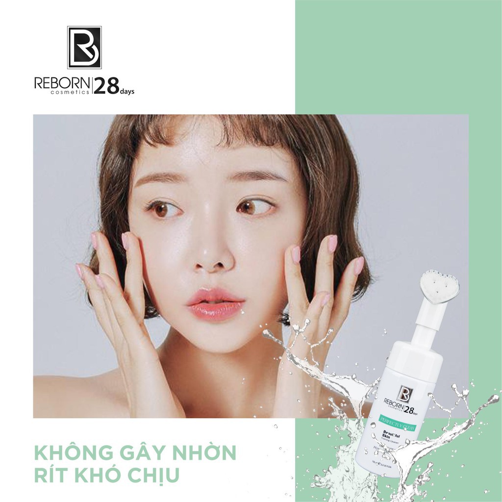 Sữa rửa mặt trà xanh Reborn – Mỹ