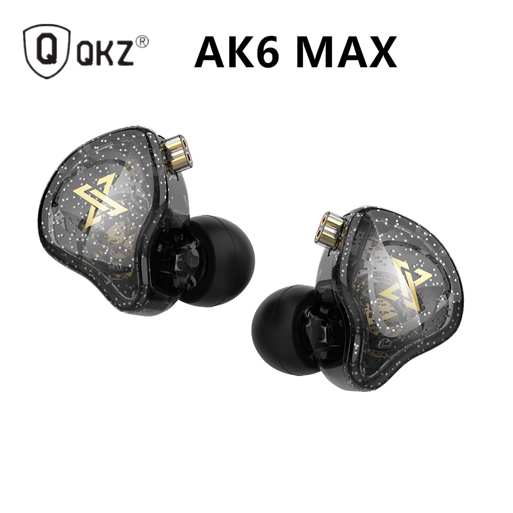 Tai nghe nhét tai QKZ AK6 MAX âm thanh HIFI 2 chân 0.78mm cáp có mic