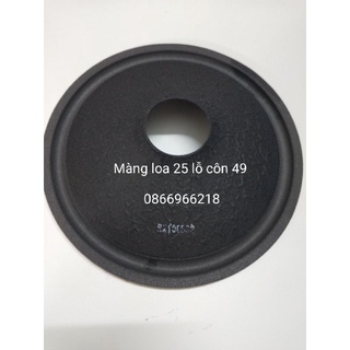 Màng loa bass 25 lỗ côn 49