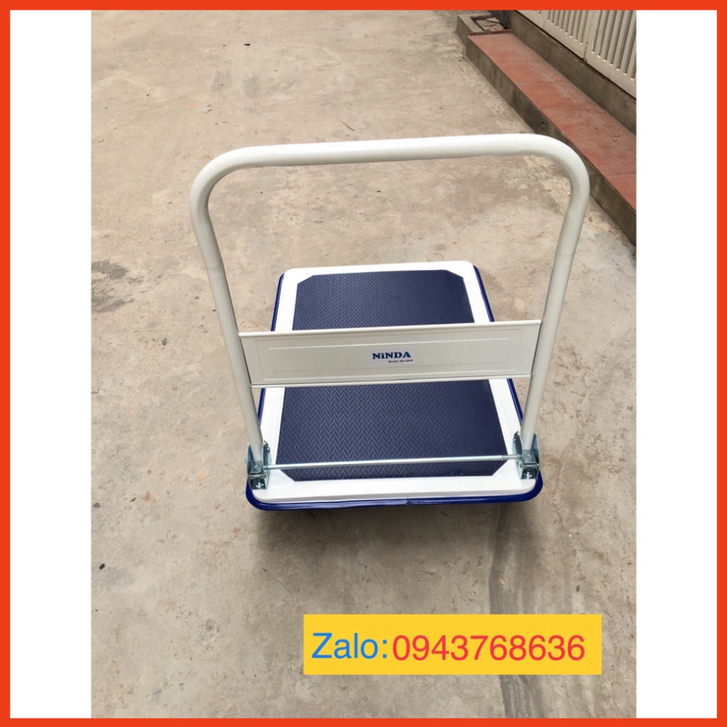 Xe Đẩy Hàng 150kg NINDA ND150S - Gấp Gọn Tiện Dụng