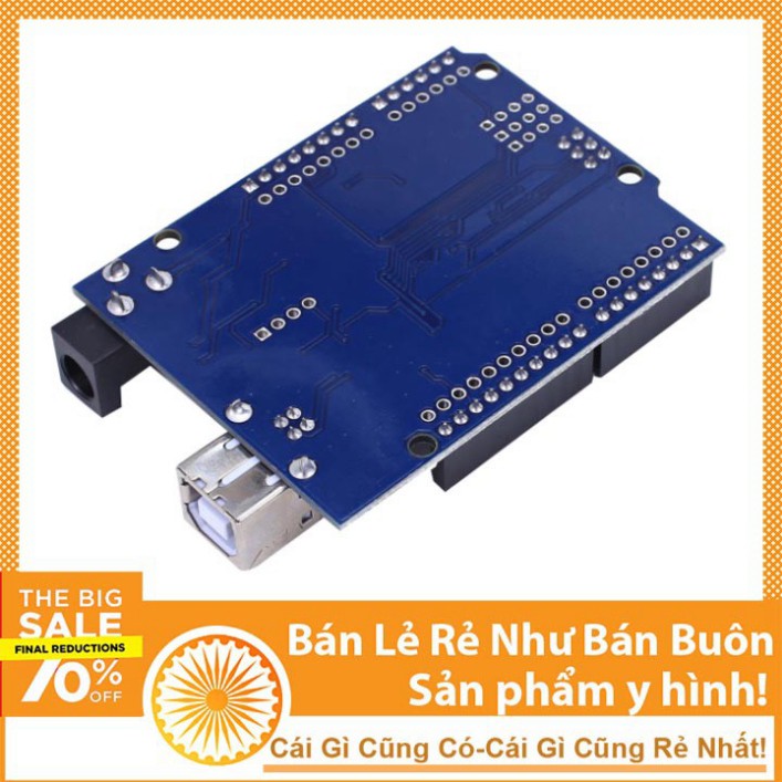 Kit Arduino R3 Chip Dán Giá Rẻ - Tặng Kèm Cáp Nạp Code