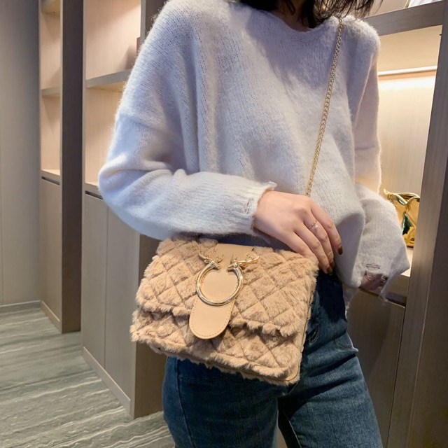 Túi xách thời trang lớp bông cực xinh nha