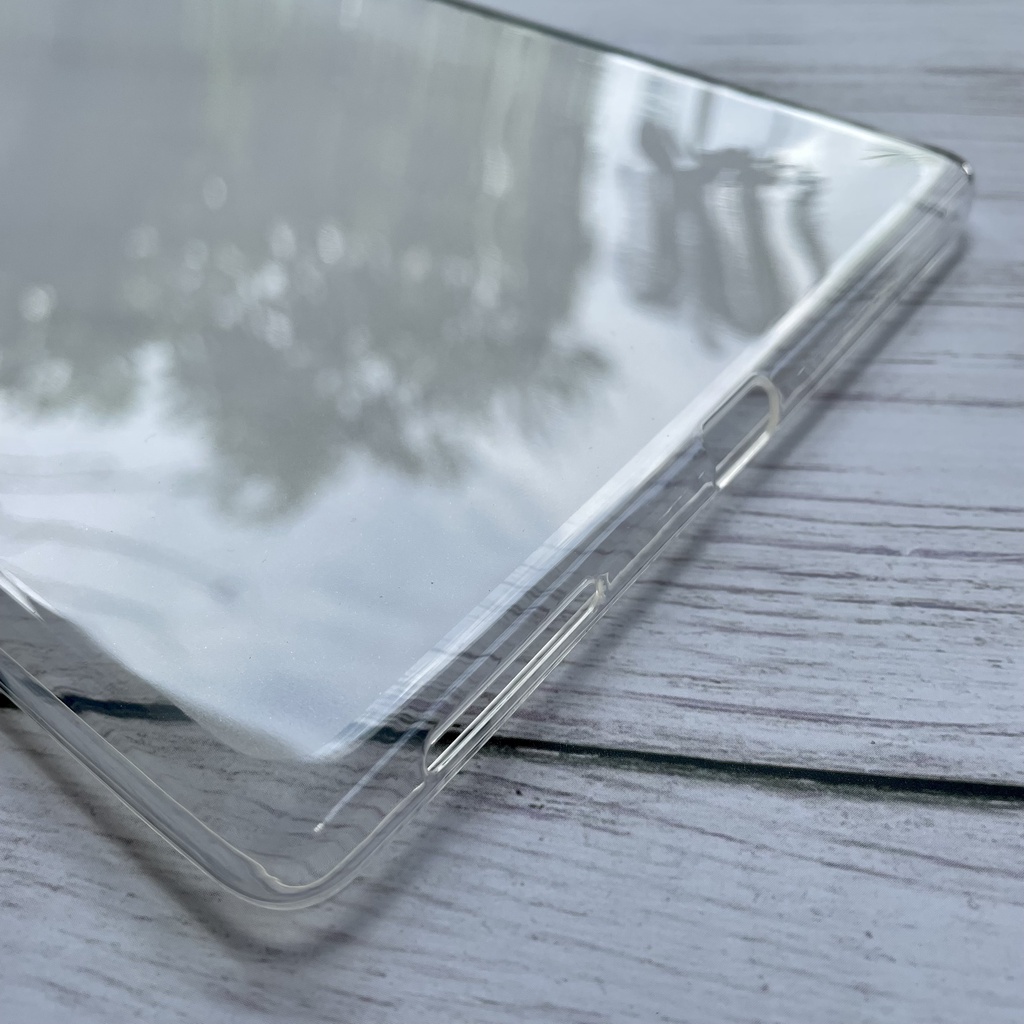 Ốp lưng silicon cho Lenovo Tab M10 Gen 2 TB-X306X dẻo trong mờ chống bám vân tay