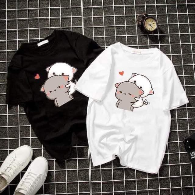 ❤🧡💛💚Freeship Xtra👕👕 Áo thun nữ giá rẻ free size in hình siêu cute , vải thun co giãn 4 chiều mềm mại từ 40kg đến 60kg