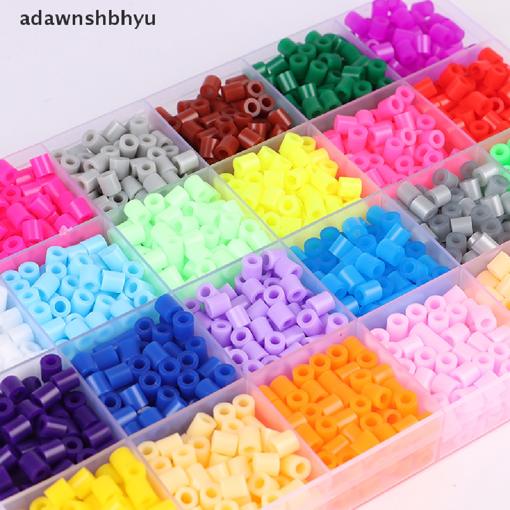 Bộ 24 hạt 5mm tự làm đồ chơi 3D cho trẻ em