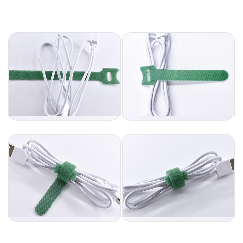 Combo 10 Dây Đa Năng Quấn Cáp Điện Thoại Và Dây Điện  vinpihome.