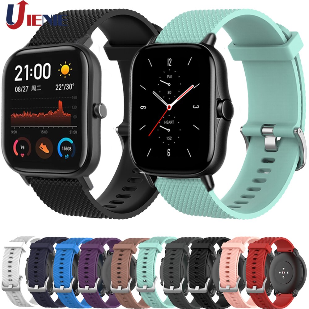 Dây Đeo 20mm Cao Cấp Dành Cho Đồng Hồ Xiaomi Huami Amazfit Gts 2 2e / Gts2 Mini / Bip S U Pop Pro