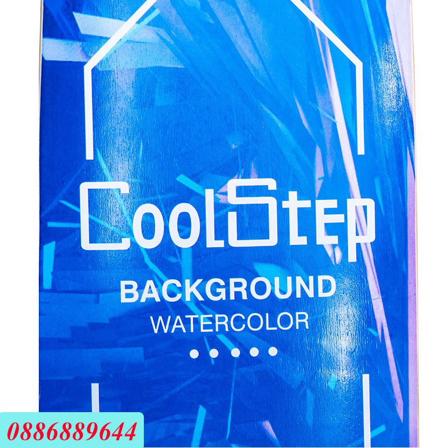 Ván Trượt Longboard CoolStep Water Color Siêu Đẳng 2020 PatinScooterGiaRe