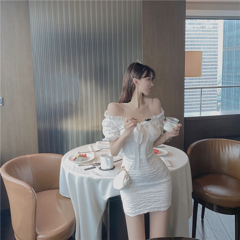 Đầm Trễ Vai Tay Phồng Thiết Kế Ôm Sát Tôn Dáng | BigBuy360 - bigbuy360.vn